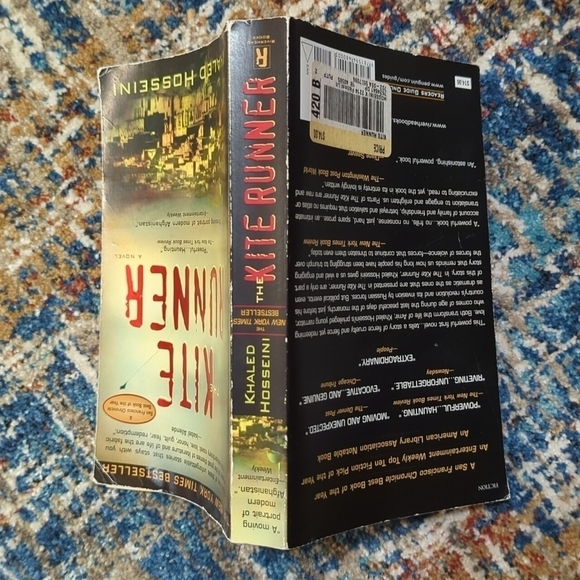 Khaled Hosseini The Kite Runner Best Seller Novel - Paperback - Picture 2 of 4